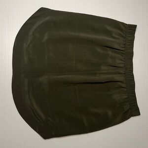 MADEWELL olive ATHLETIC SKIRT Tennis Golf Summer Gym Gear Women's S